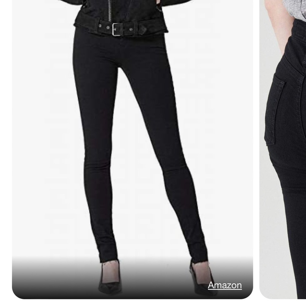 AG Adriano Goldschmied  Women’s Legging Ankle Skinny Jean Super Black